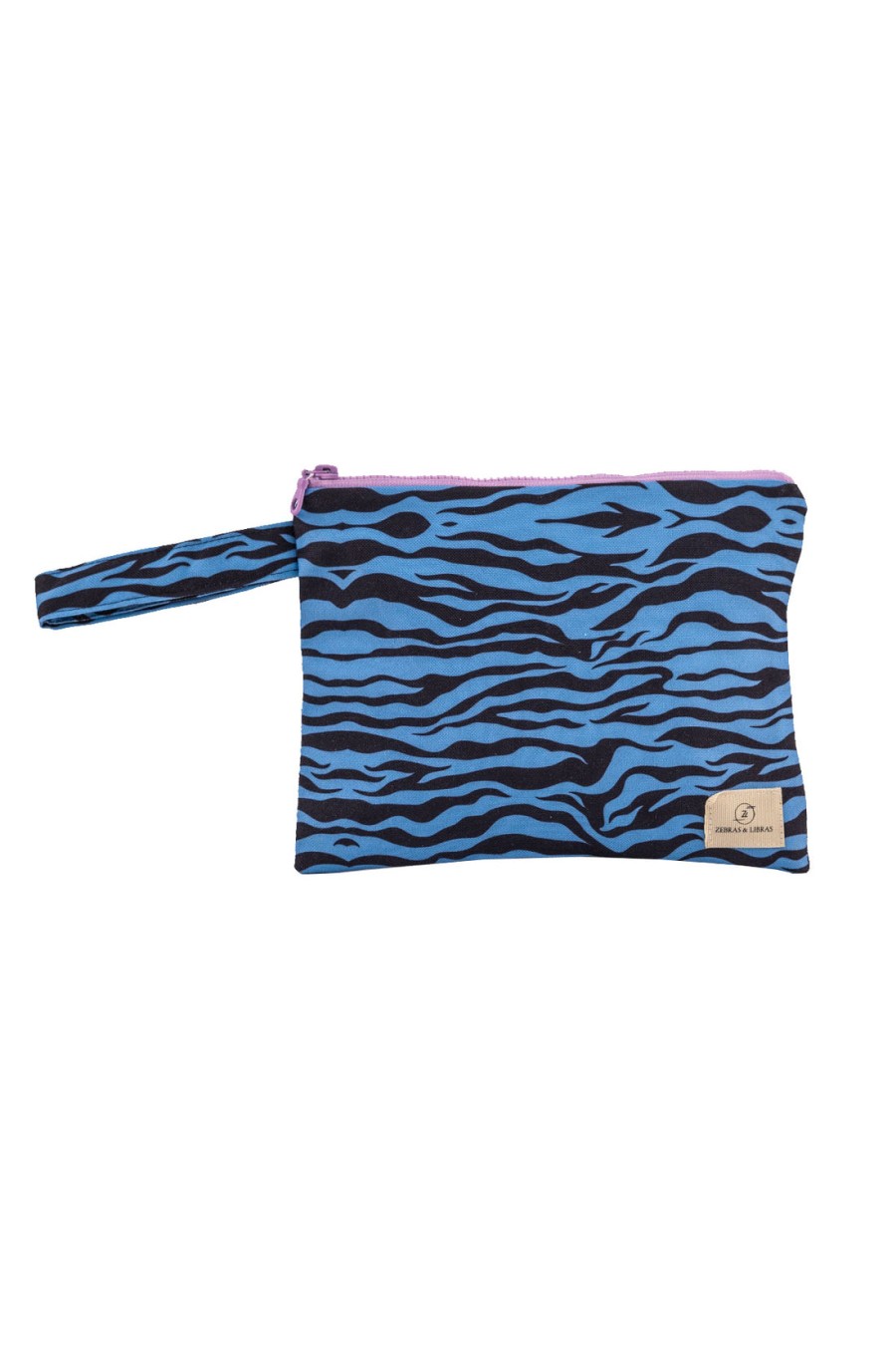 Wristlet Medium | Zebra Sky...