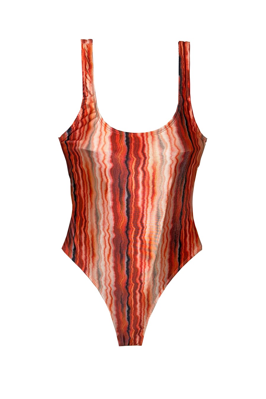 Ayara Red Print One Piece