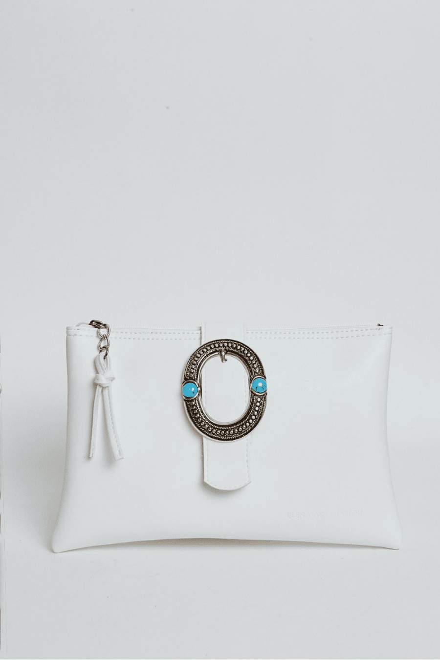 In The Island Clutch Bag White