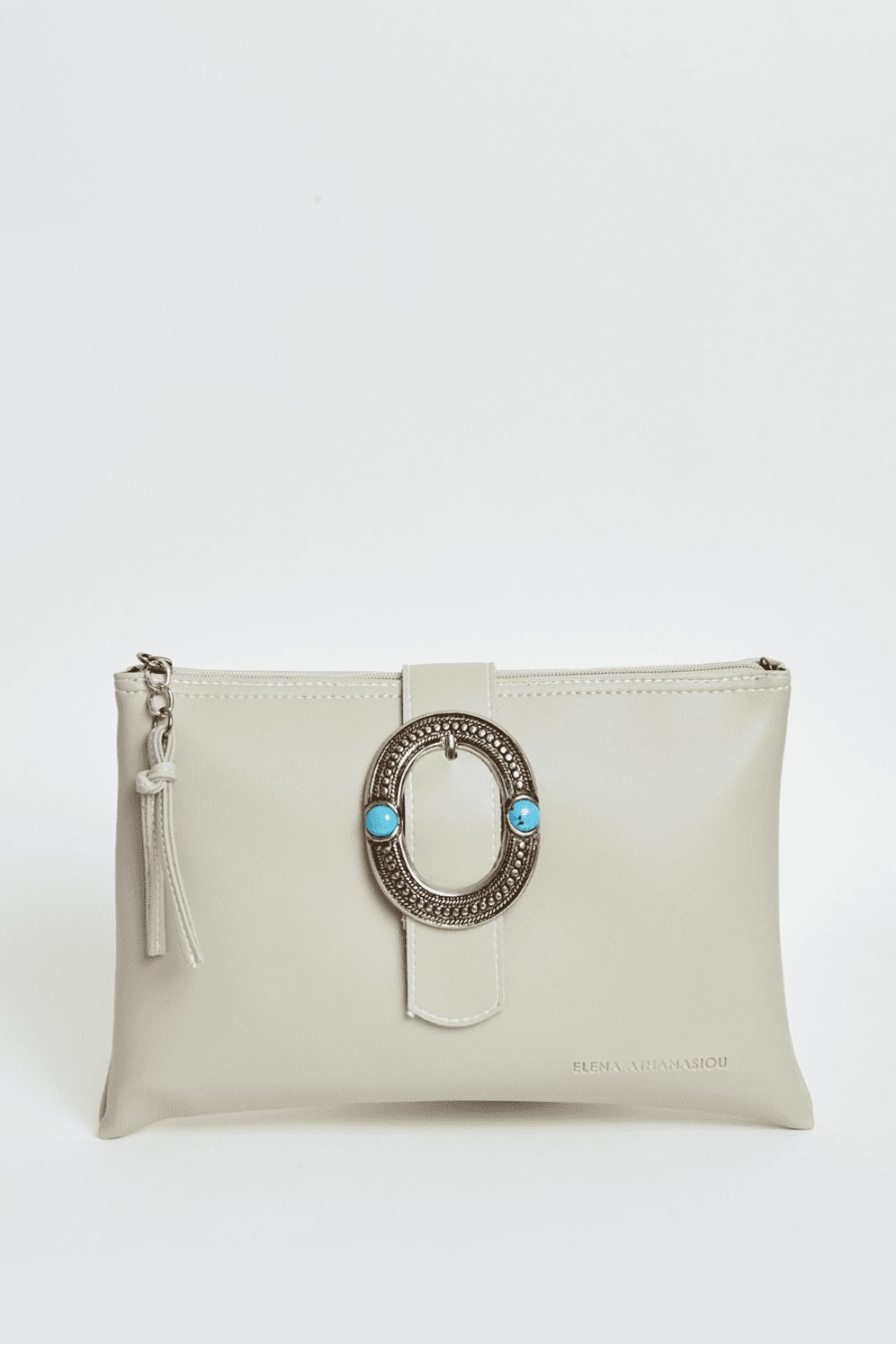 In The Island Clutch Bag Grey