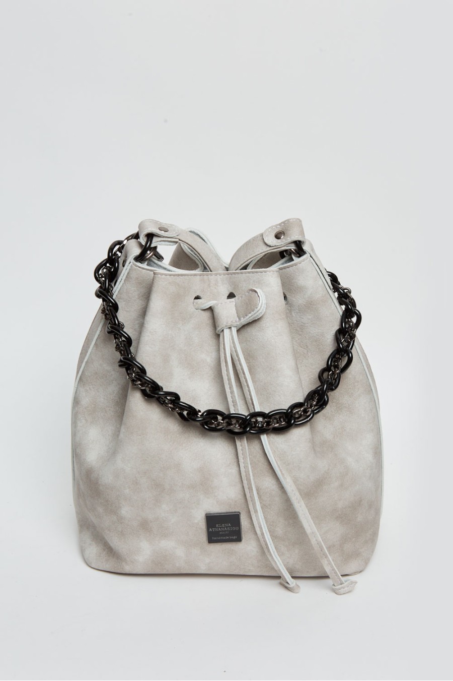 Retro Chain Pouch Grey