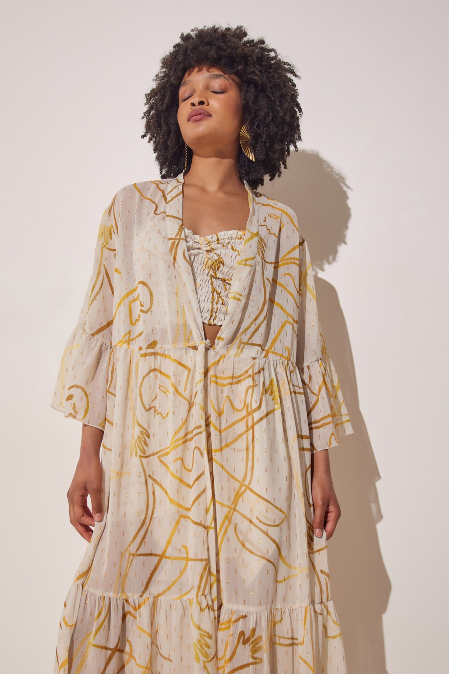 Hermis Kaftan | Gold...