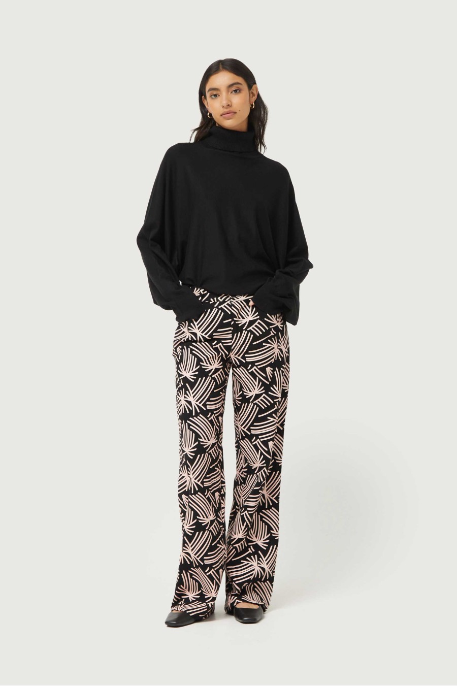 Phoenix Abstract High Waisted Pants