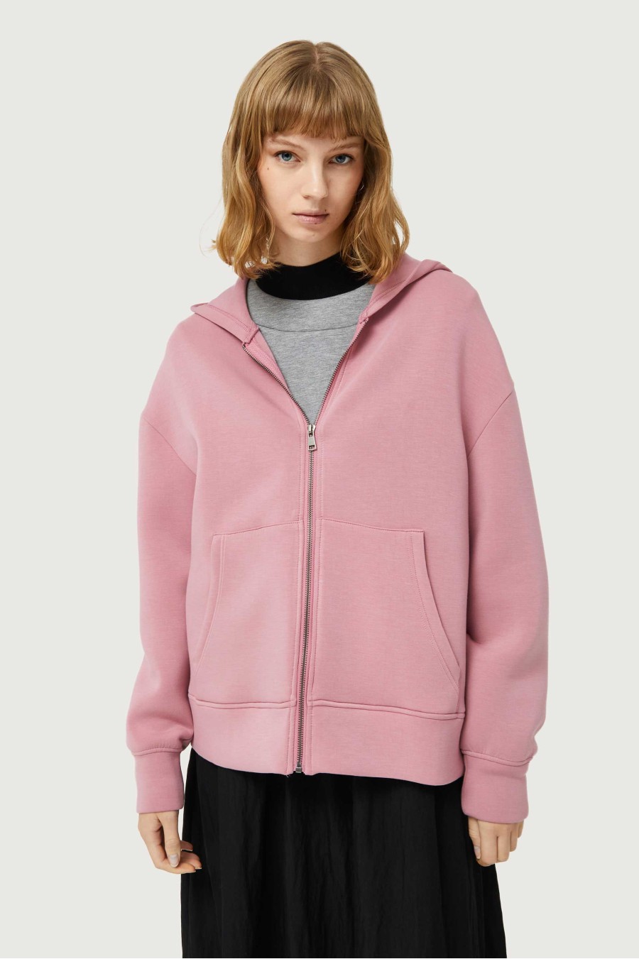 Pink Zip Hoodie