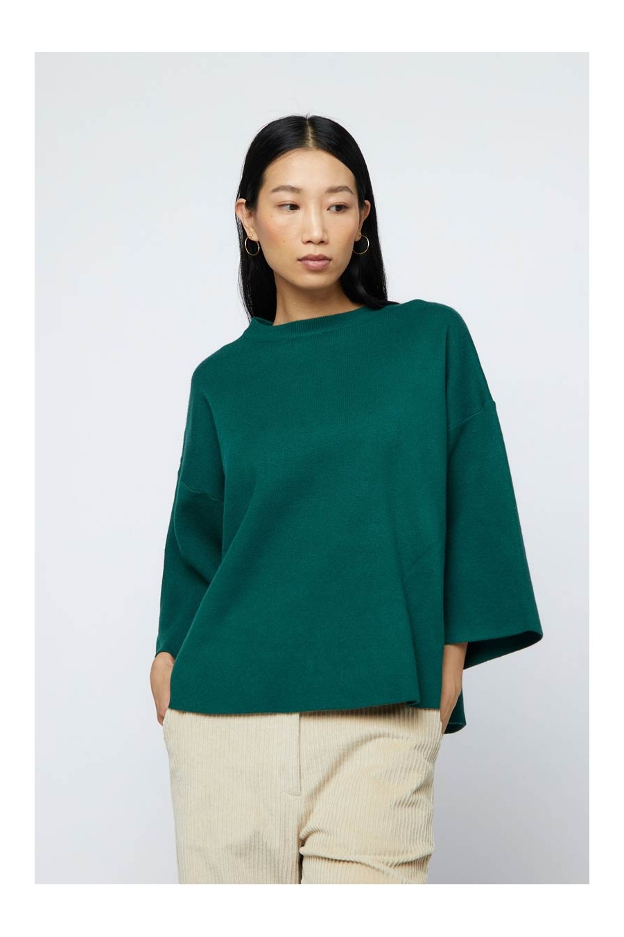 Green Knit Sweater