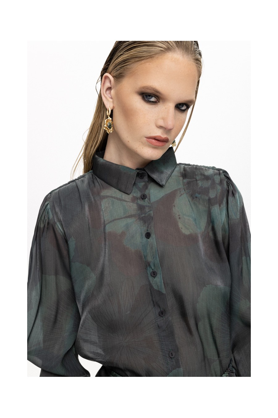 Bloom Organza Shirt