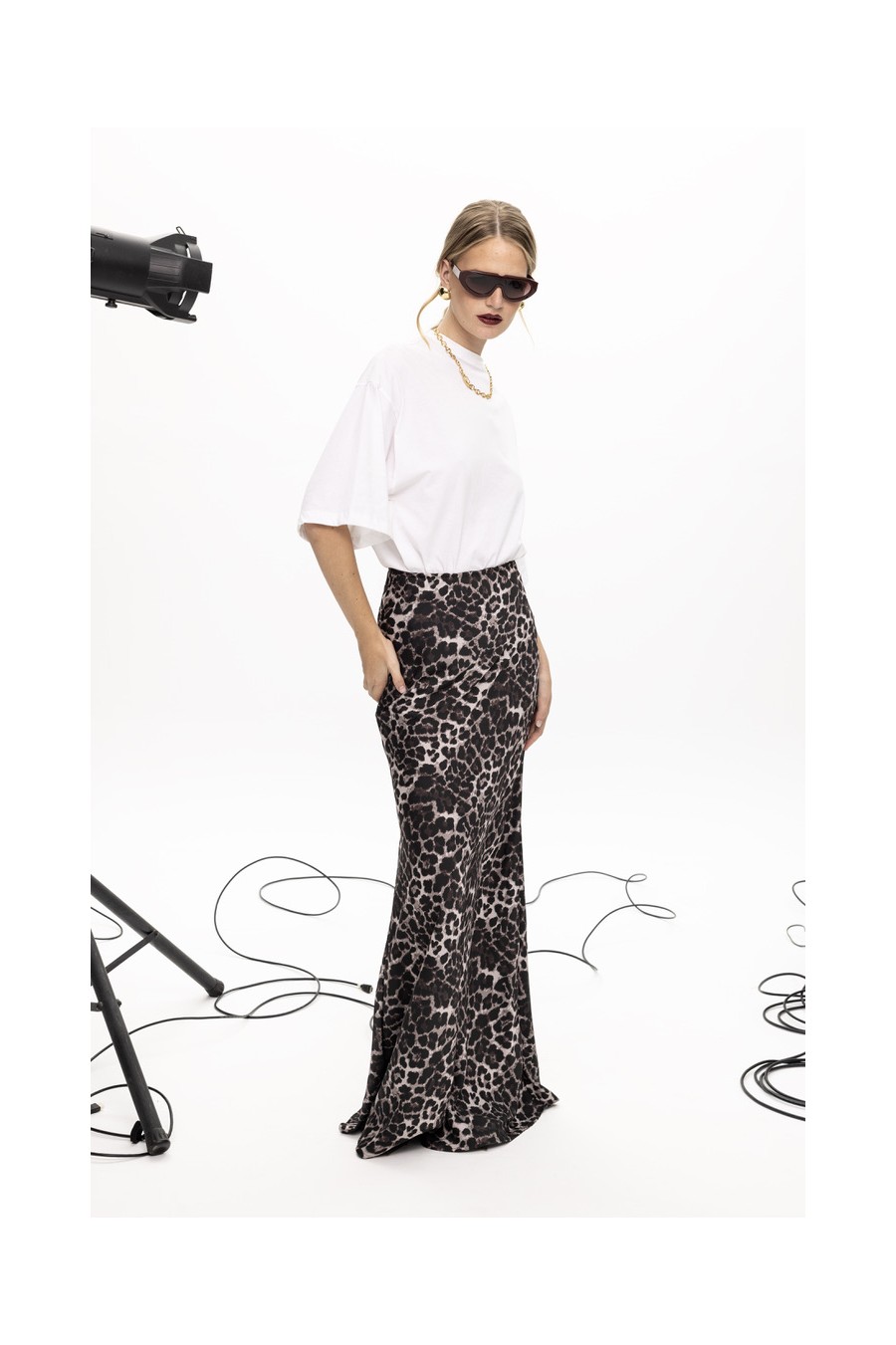 Rullar Leopard Skirt