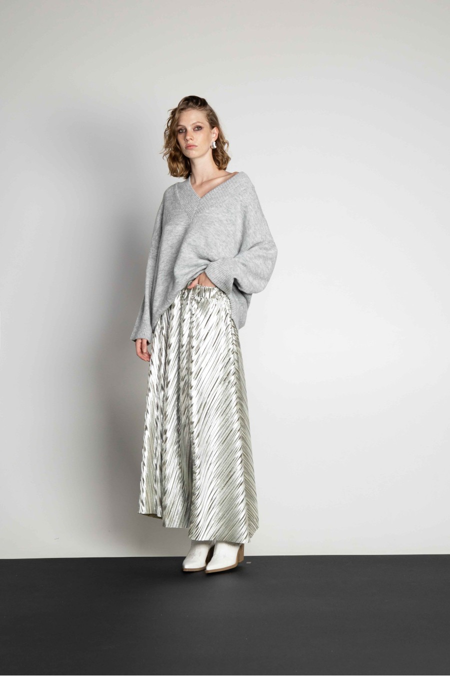 Serenity Skirt Silver