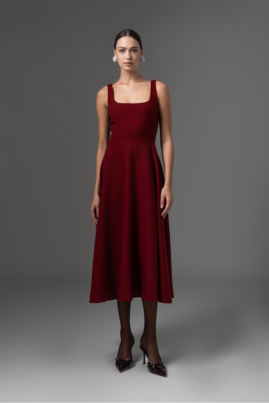 Anisa Dress | Red