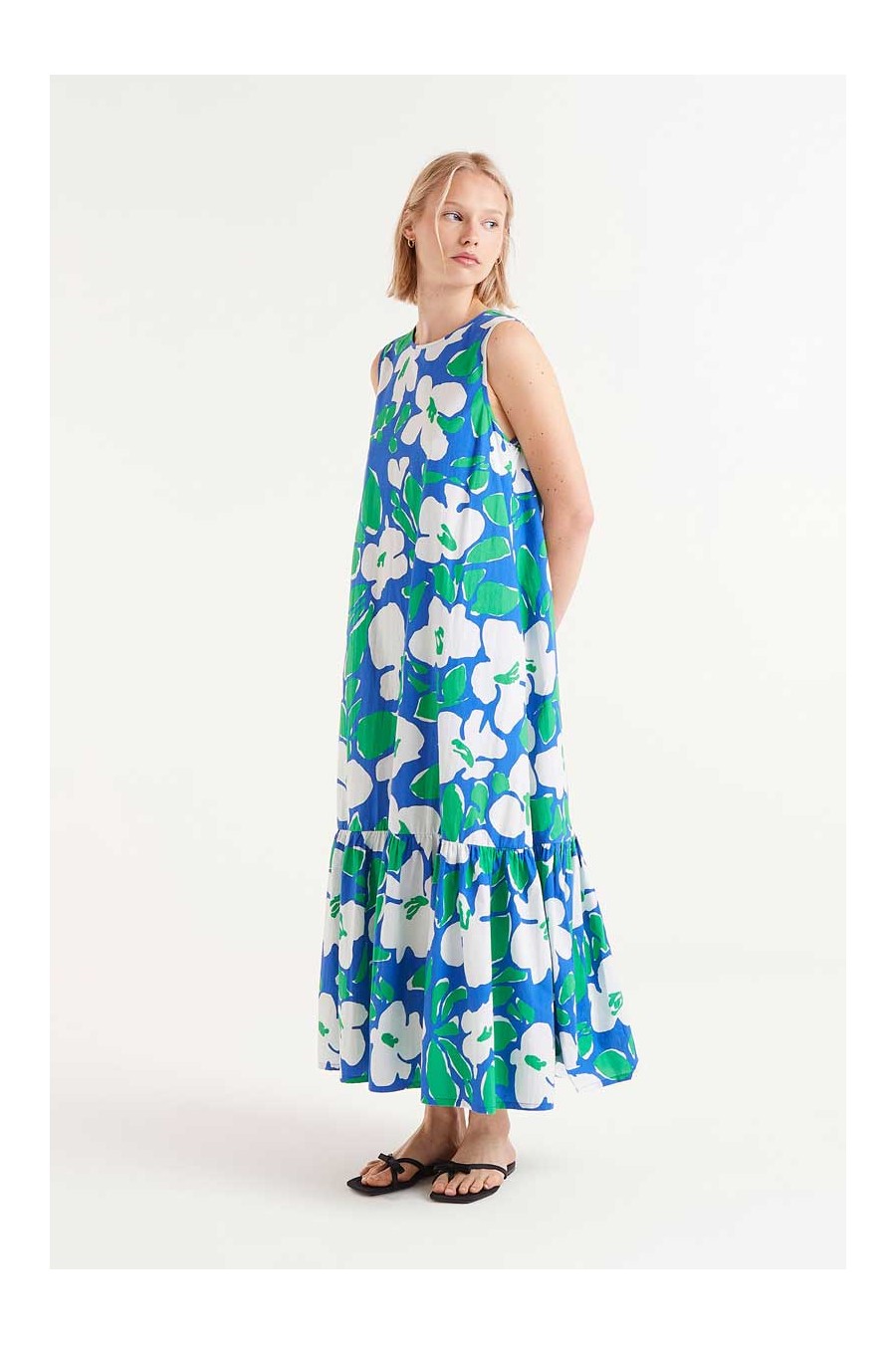 Bosco Floral Cotton Maxi Dress