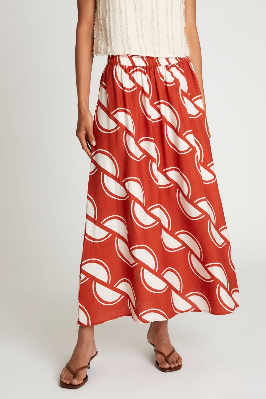 Coco Geometric Print Maxi...