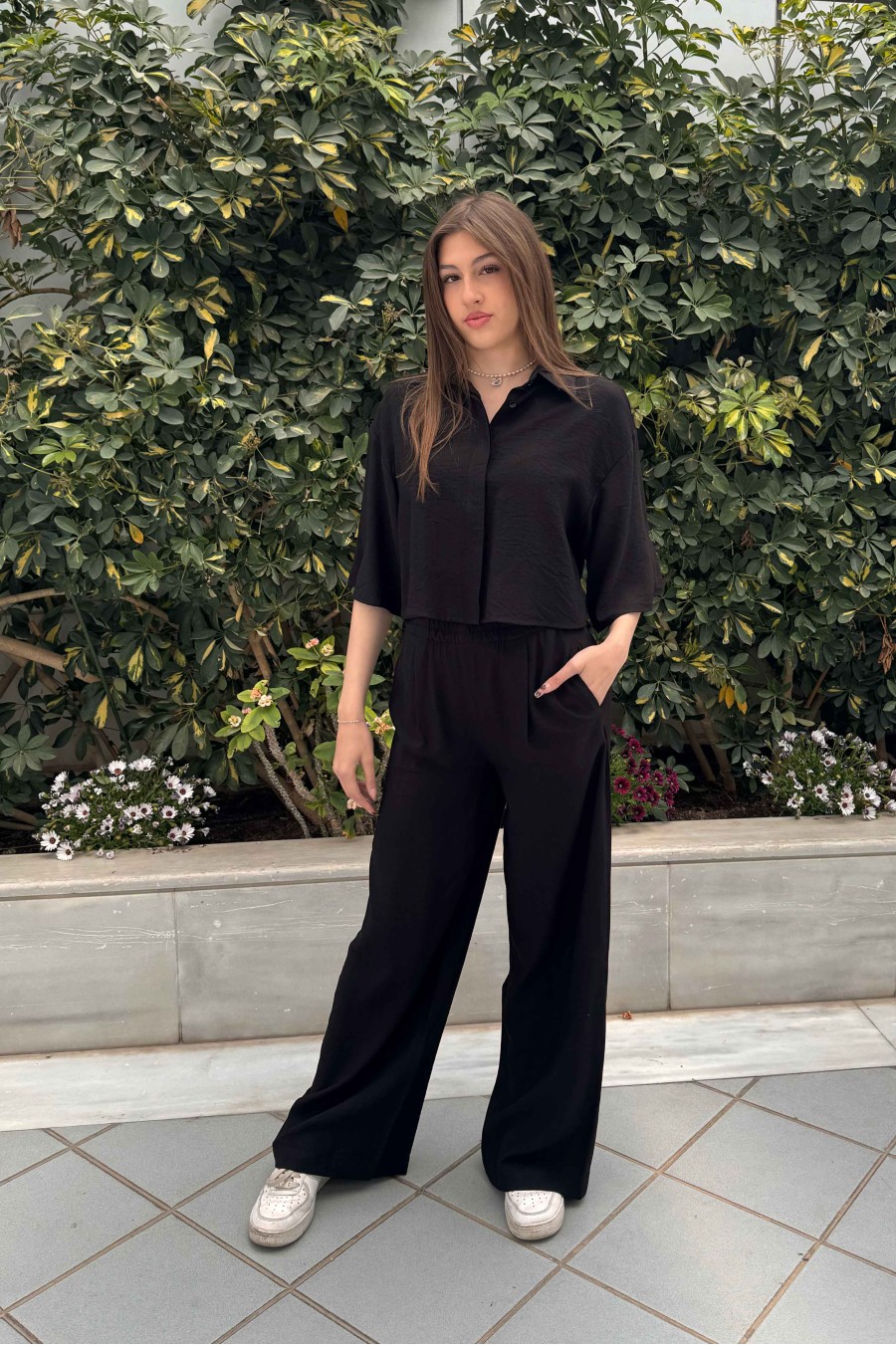 Black Wide Leg Pants