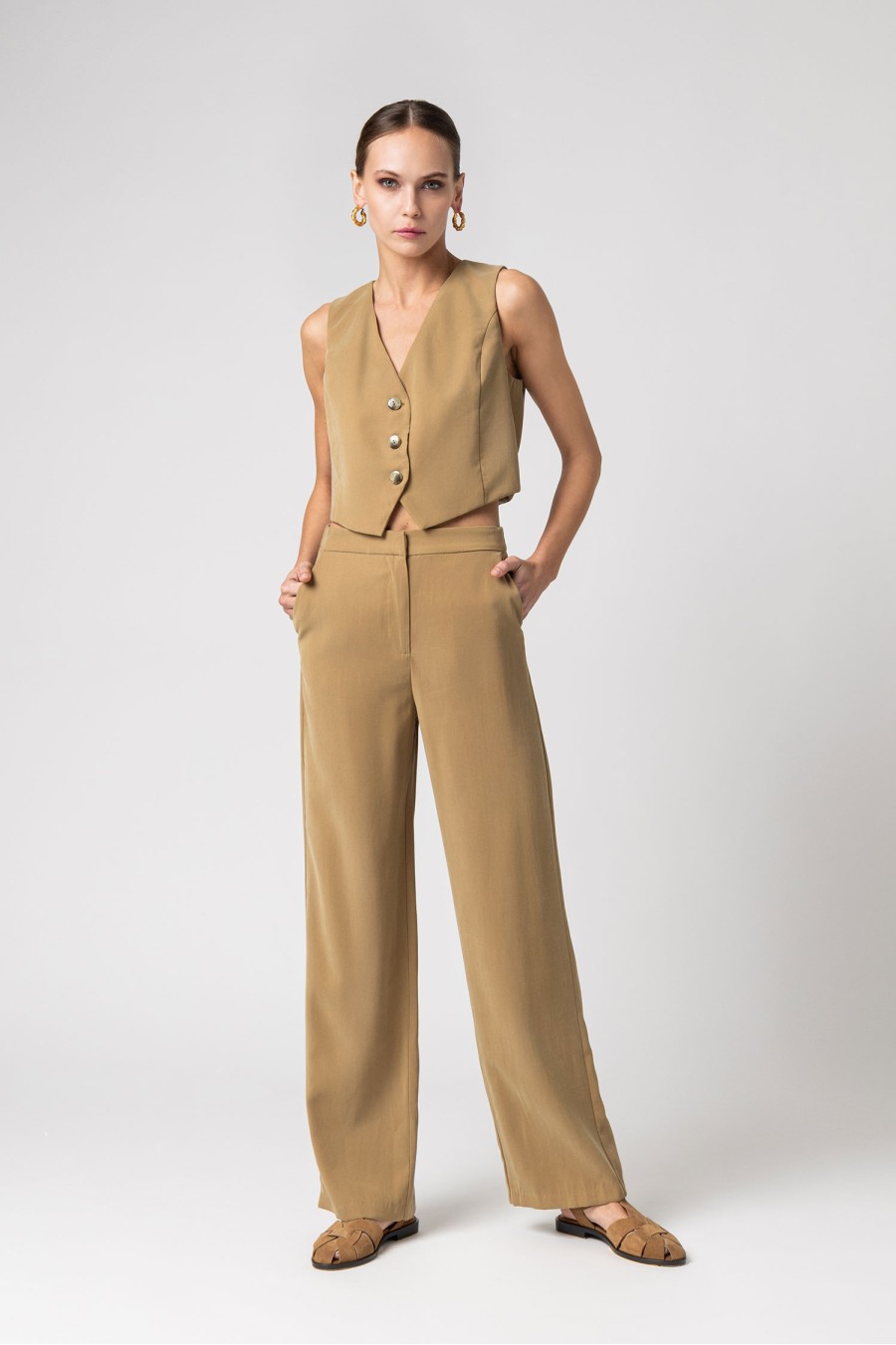 Alaia Pants Olive