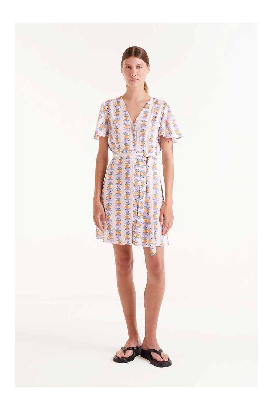 Marina Print Mini Dress