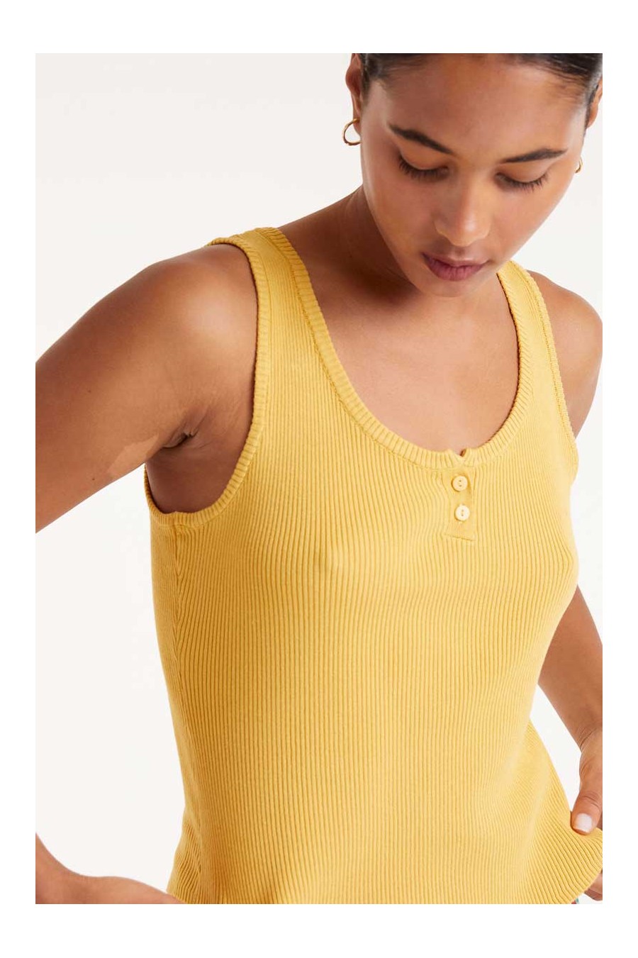 Mustard Yellow Tank Top