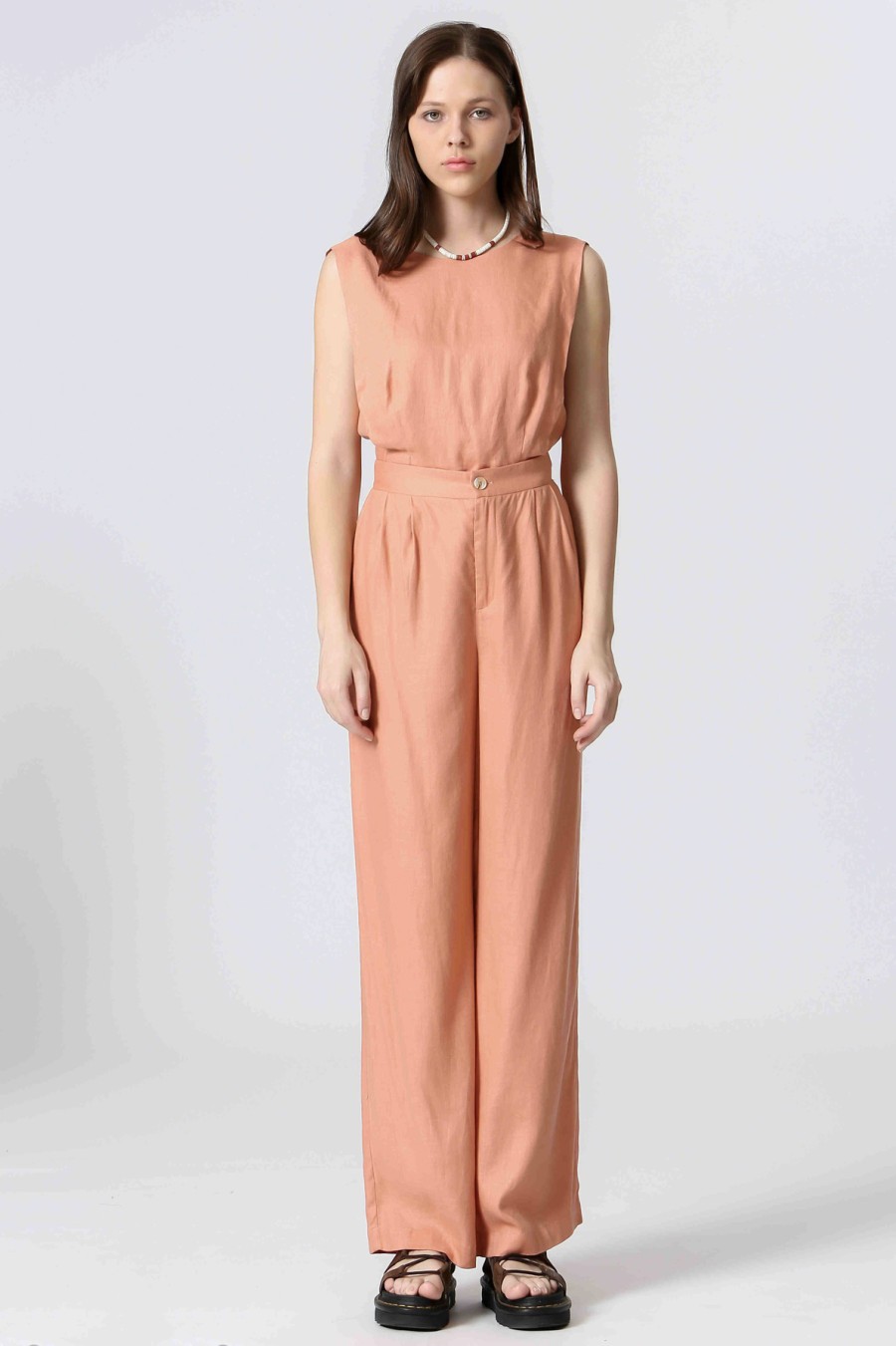 Peach Linen Blend...
