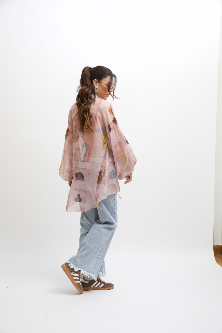Eros Tunic Shirt | Pink Wall