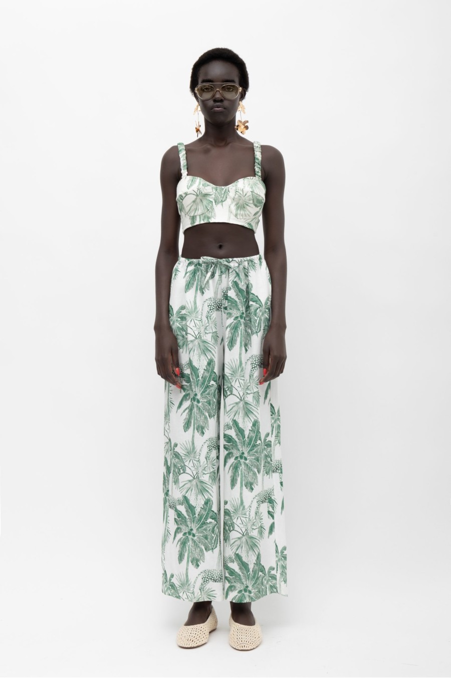 Aloe Tiger Green Pants