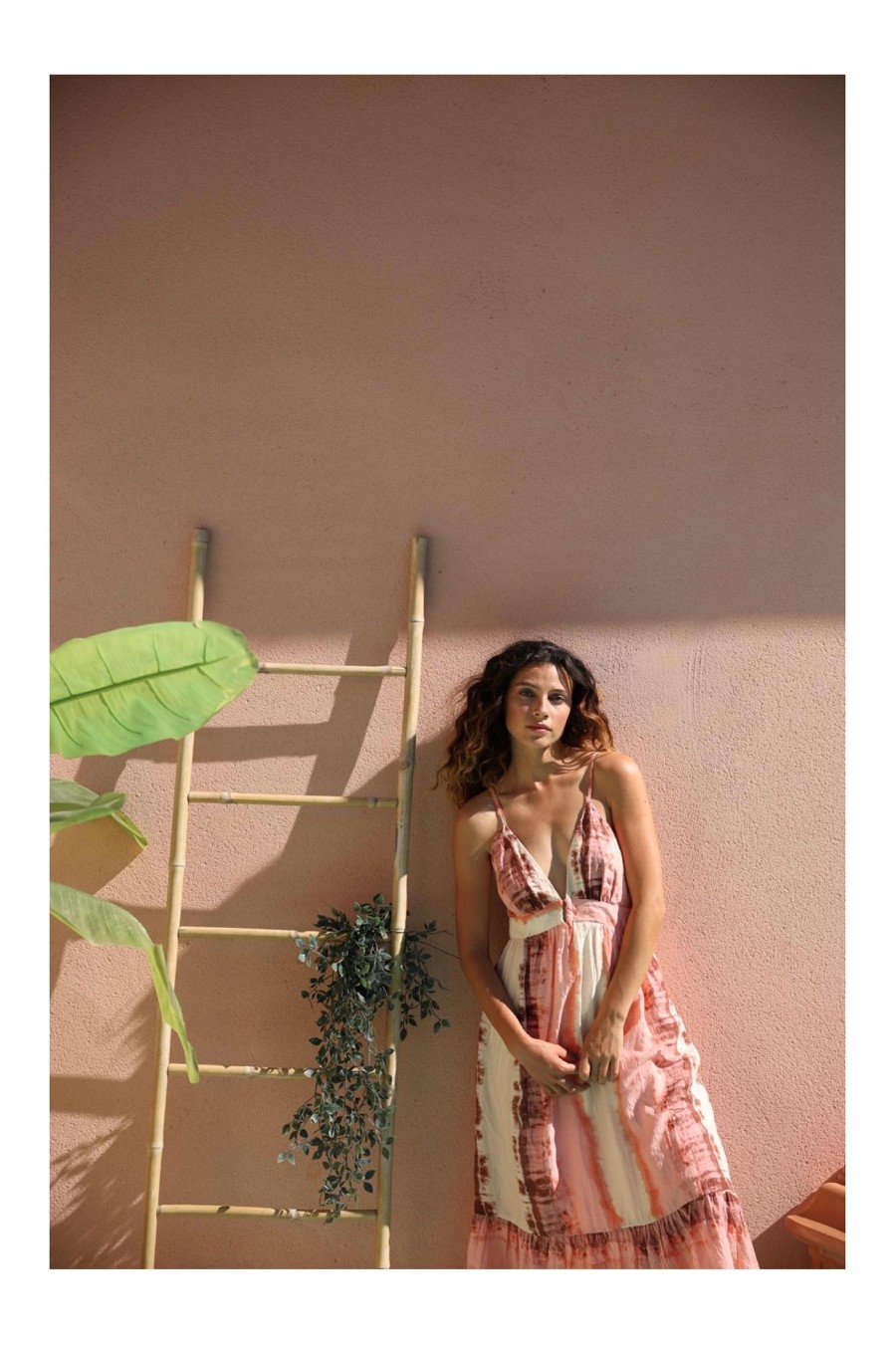 Blush Tie Dye Dress