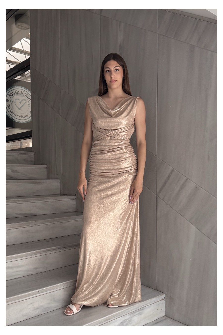 Deos Dress Gold