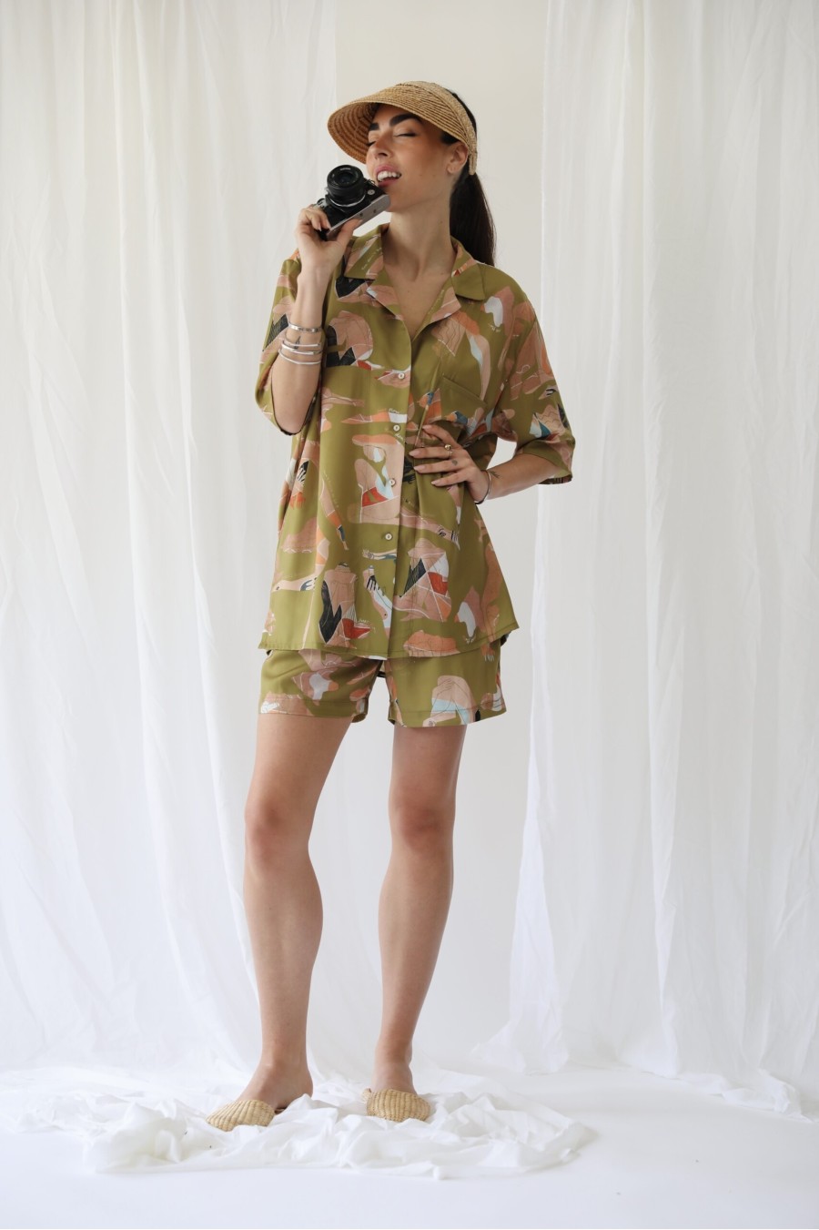 Sunborn Unisex Shirt Μat...