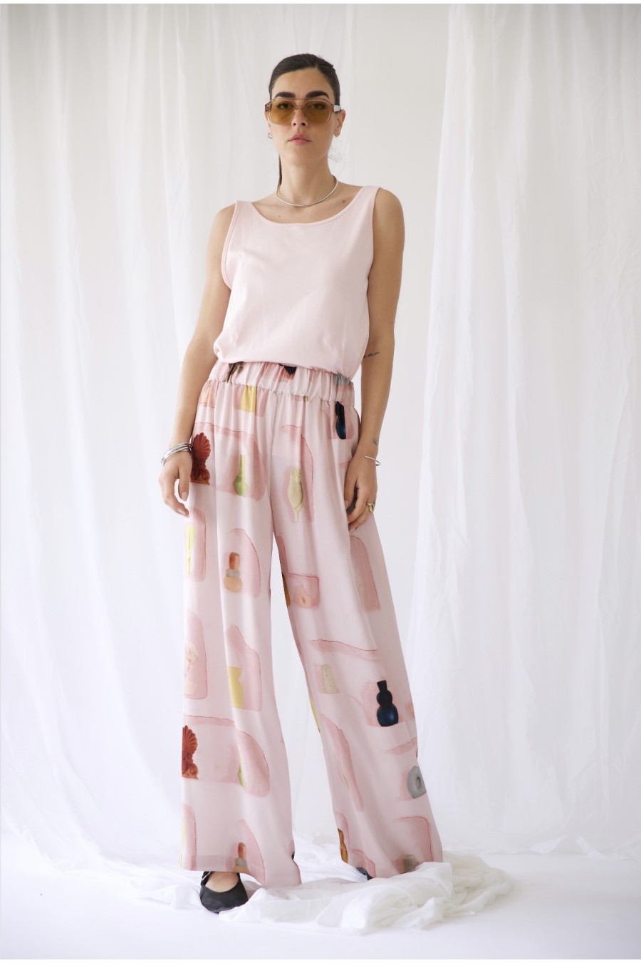 Juno Tank Top Dusty Pink