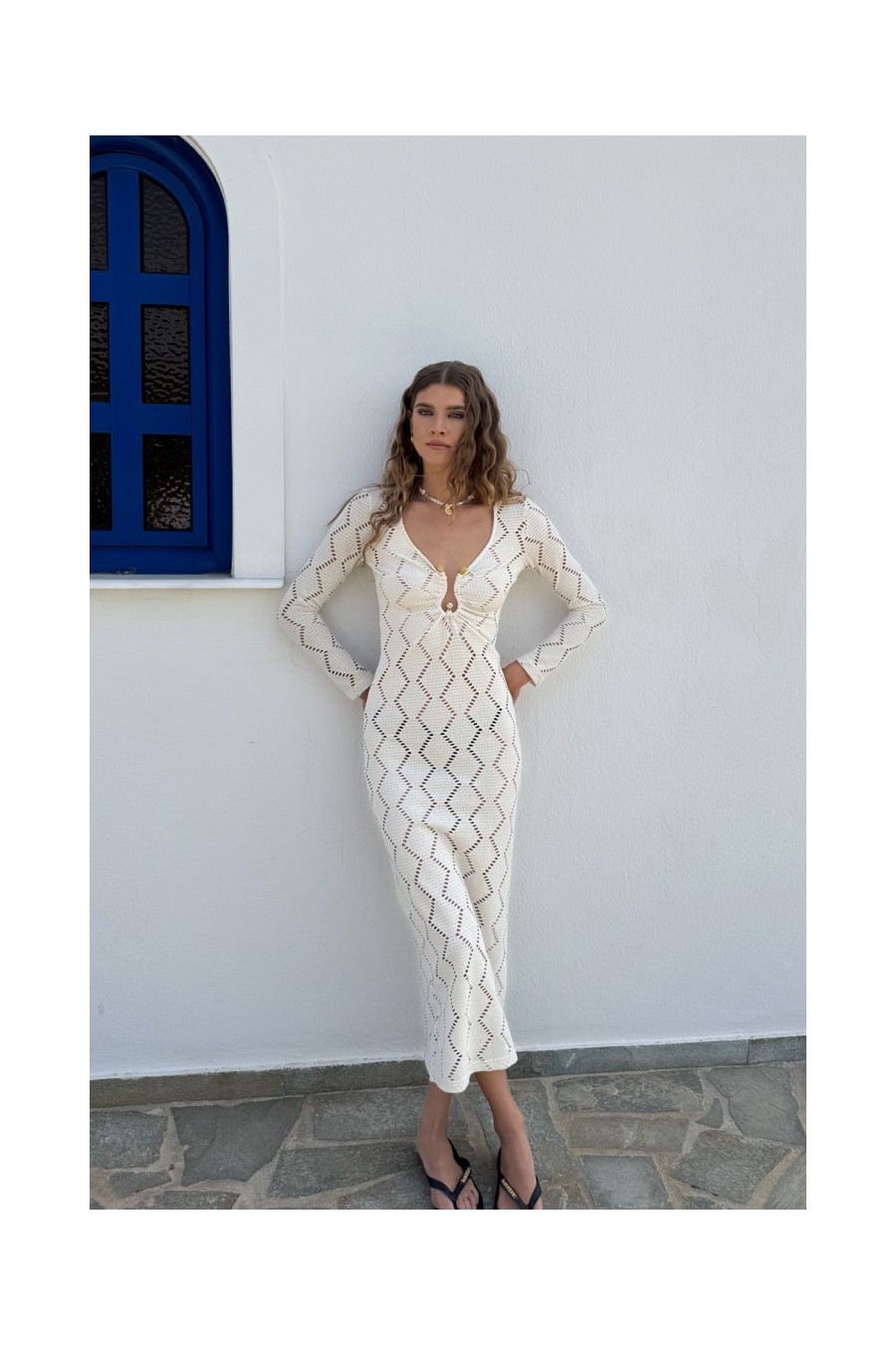 Lamu White Dress