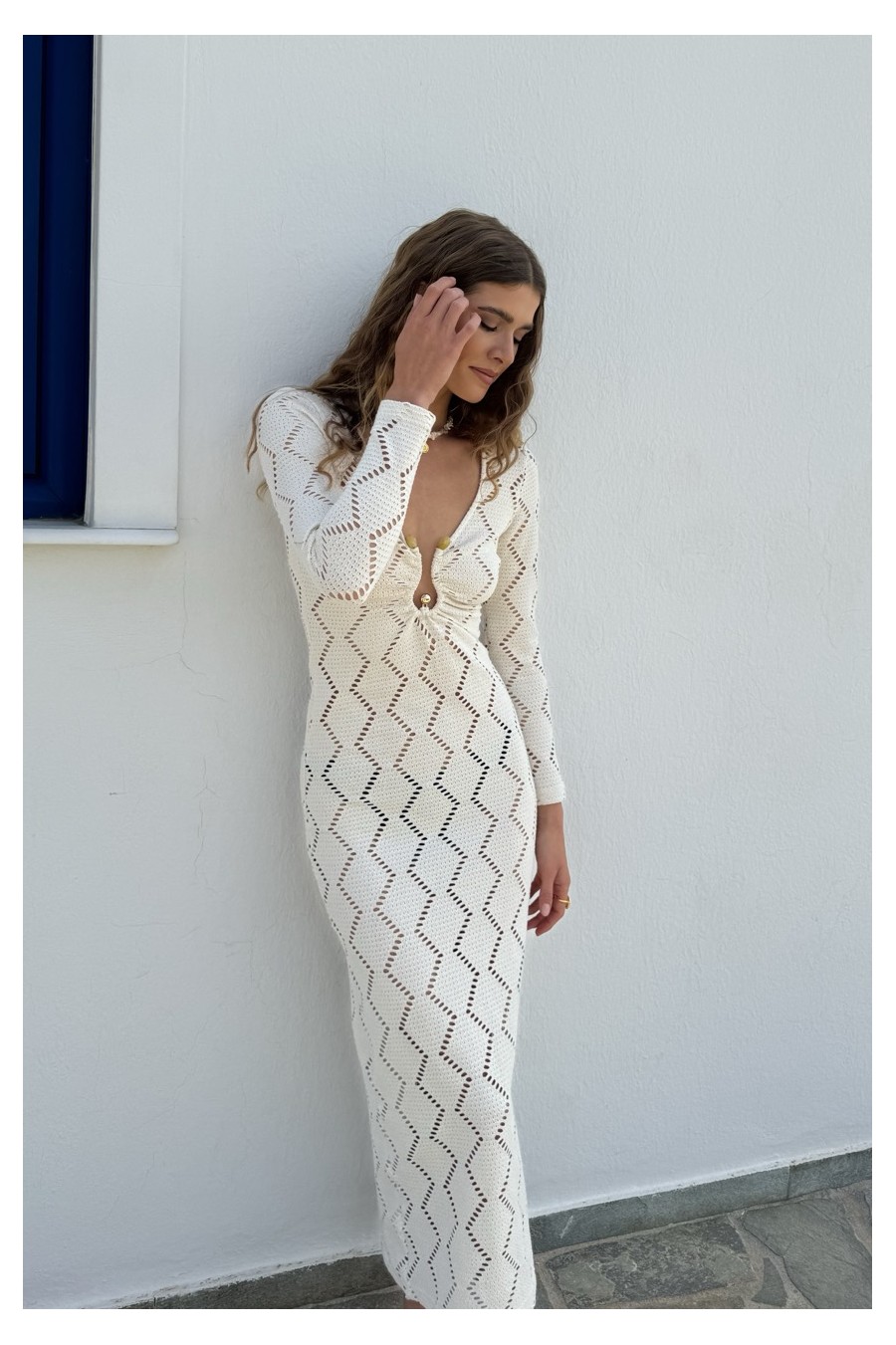 Lamu White Dress