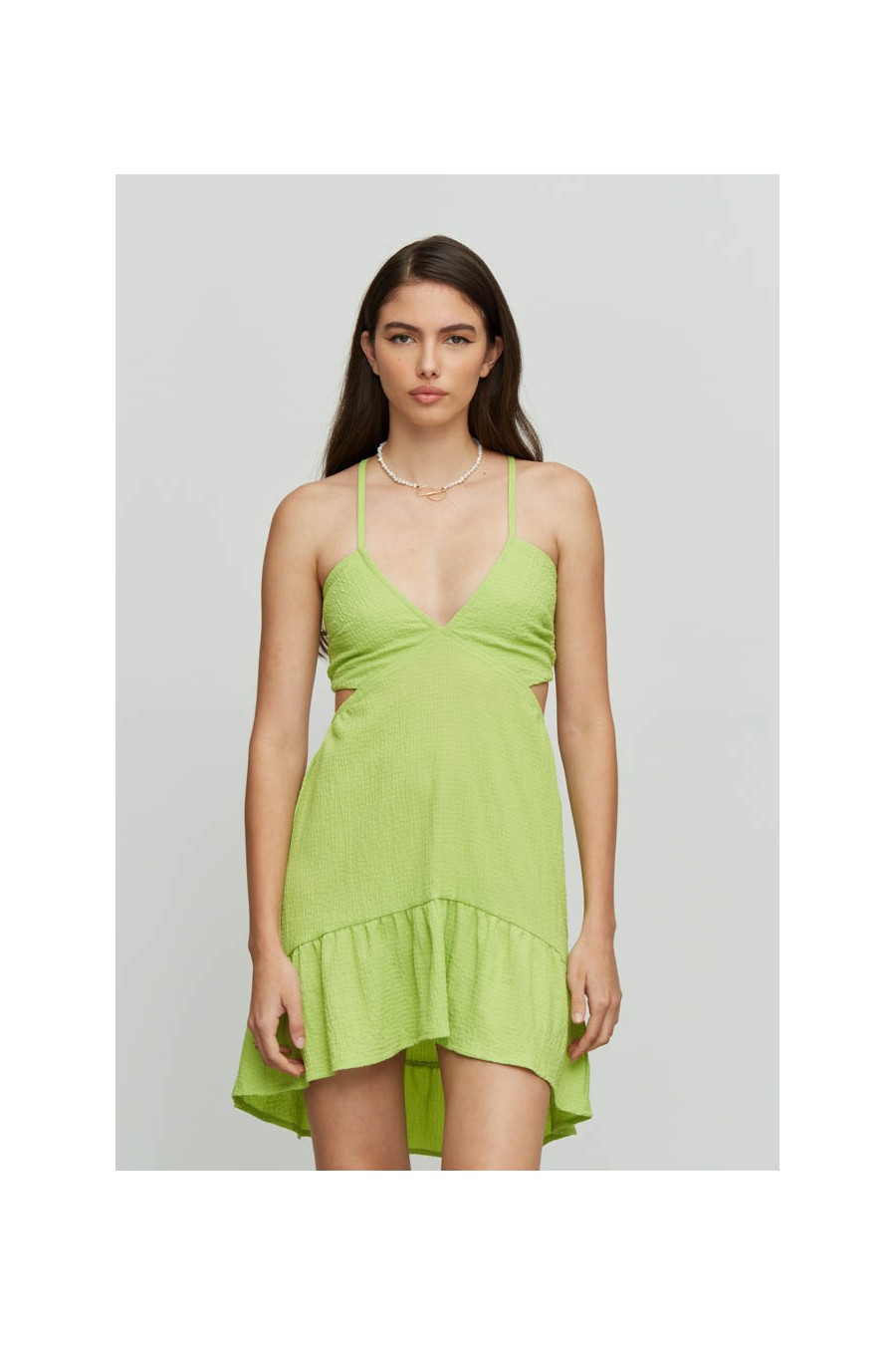 Oniyari cut out dress