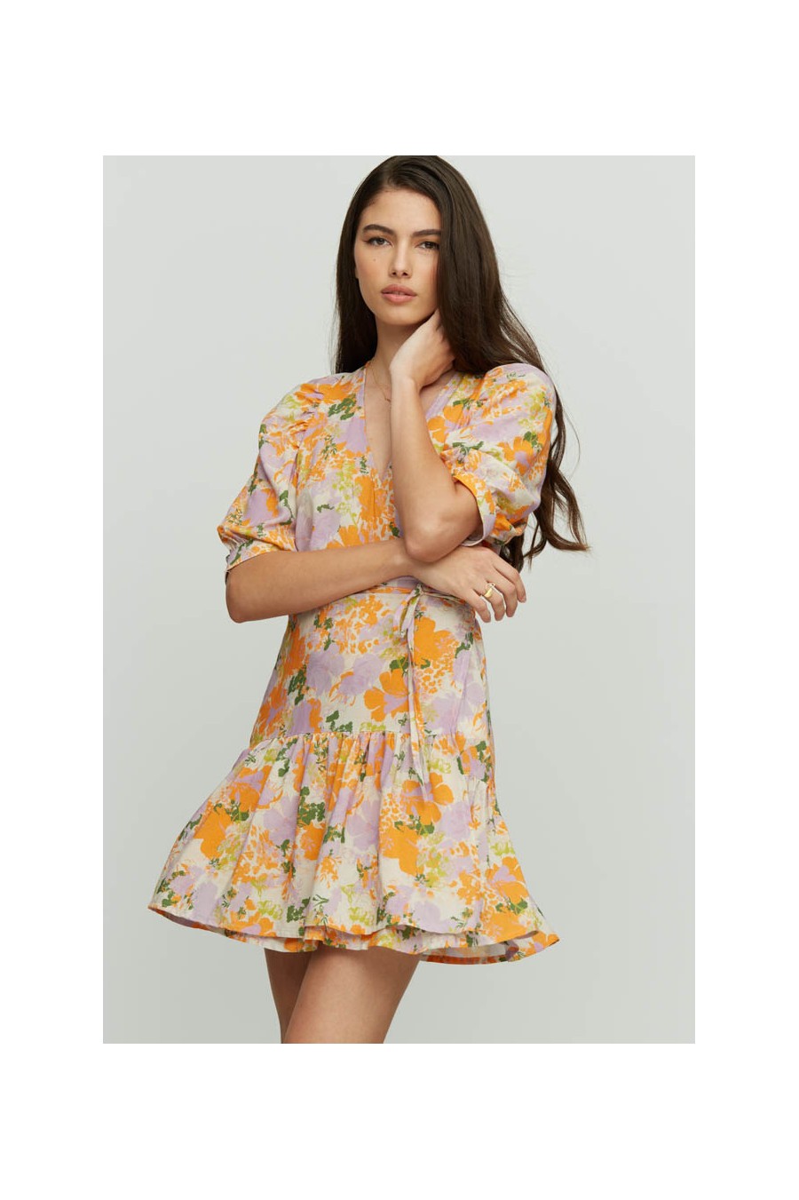 Kinmokusei print dress