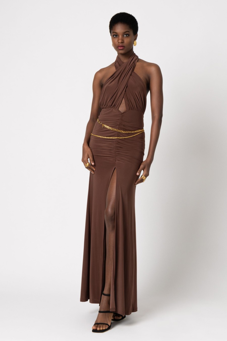 Persephone Brown Dress