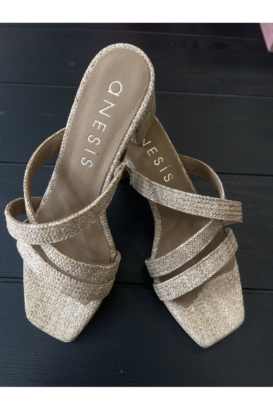 Vera Heels Beige