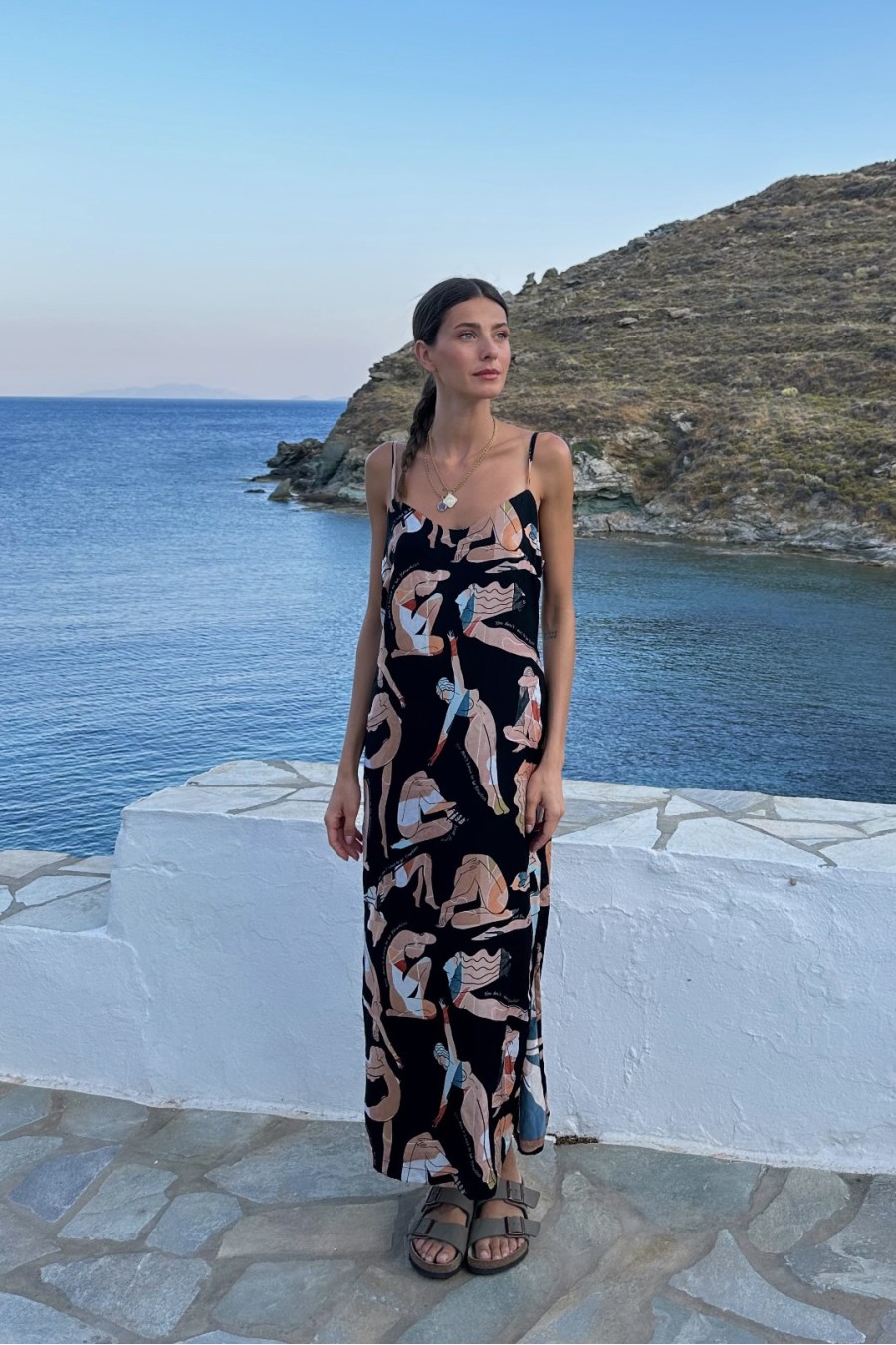 Retreat Silky Midi Dress |...