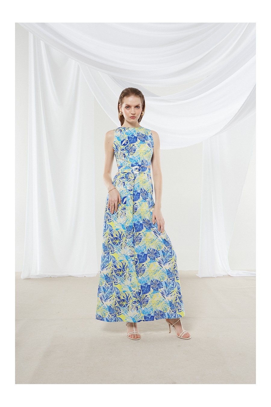 Chloe Cotton Cut Out Dress