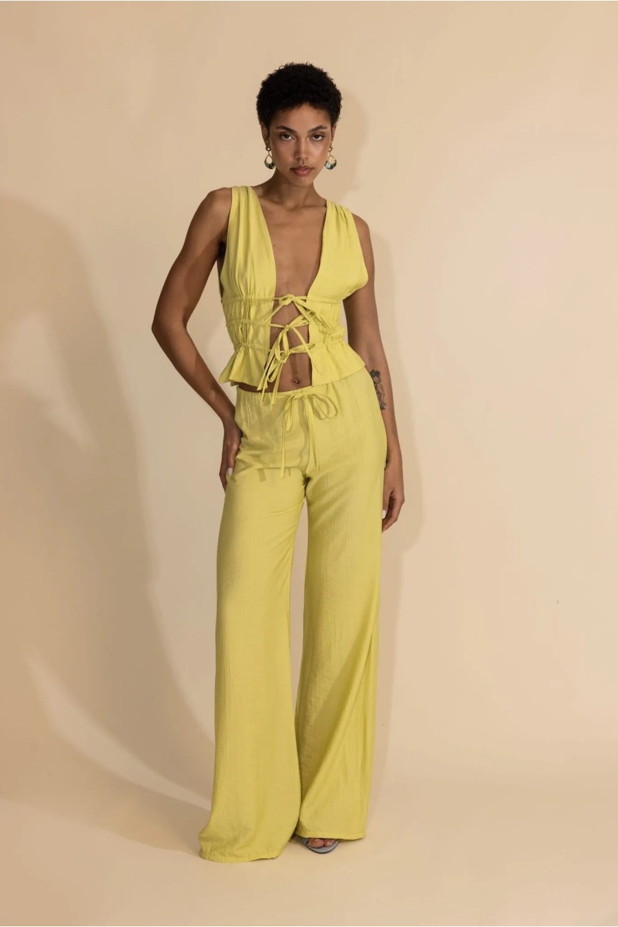Amaia Lime Pants