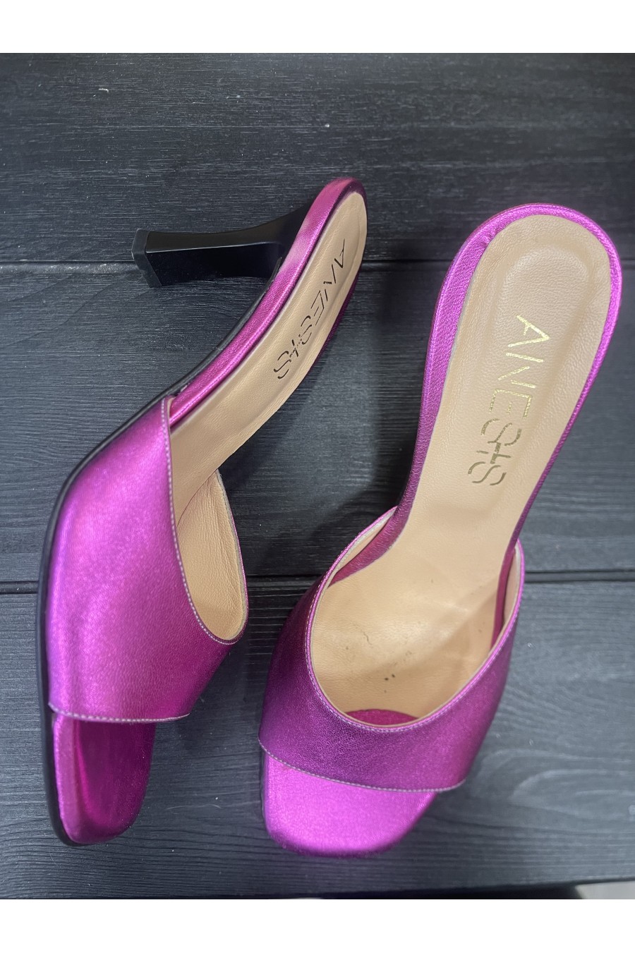 Summer Metallic Heels