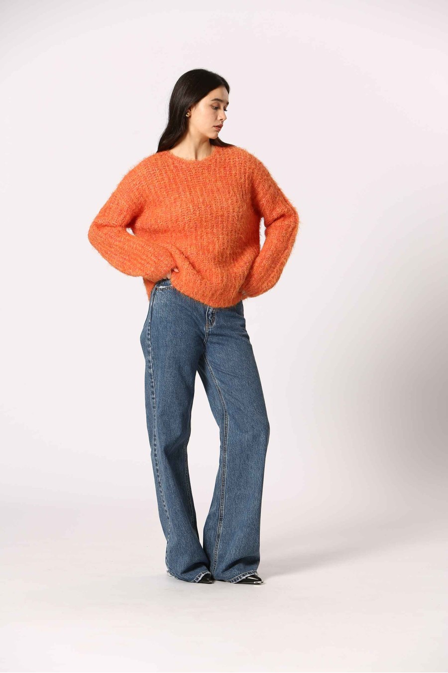 The Korner Orange Knit...