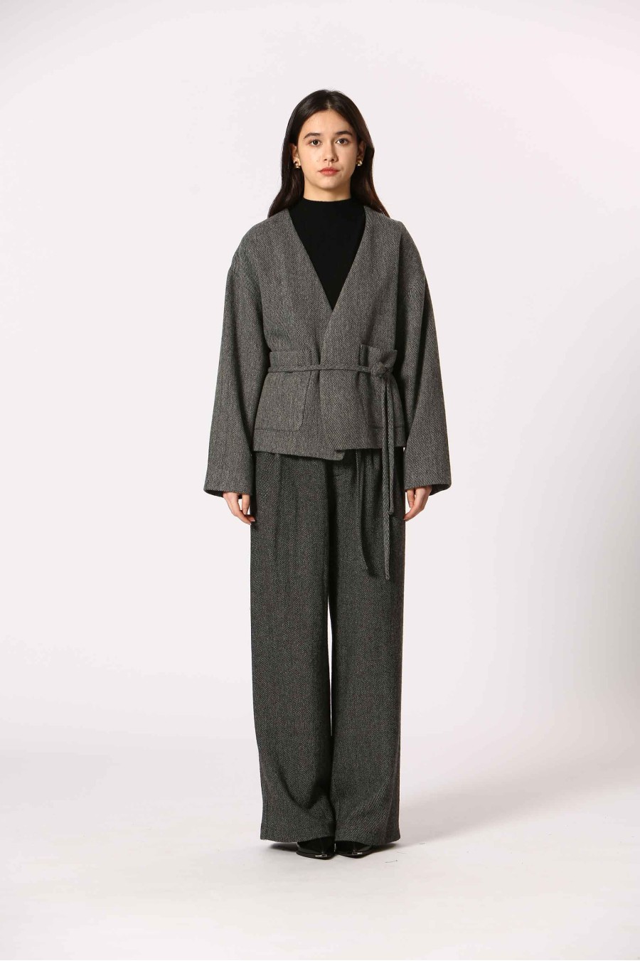 The Korner Wrap & Tie Wool...