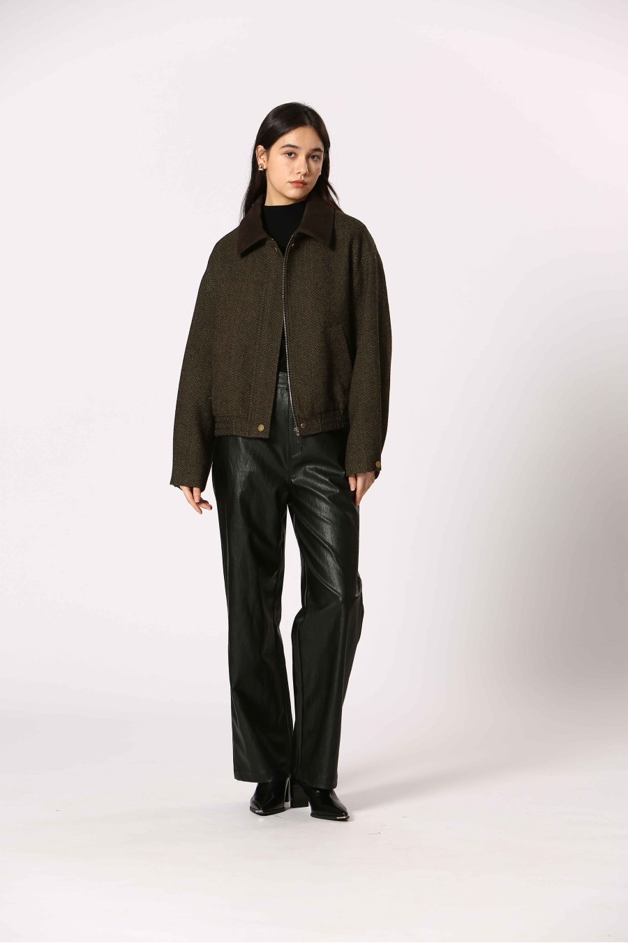 The Korner Brown Wool Jacket