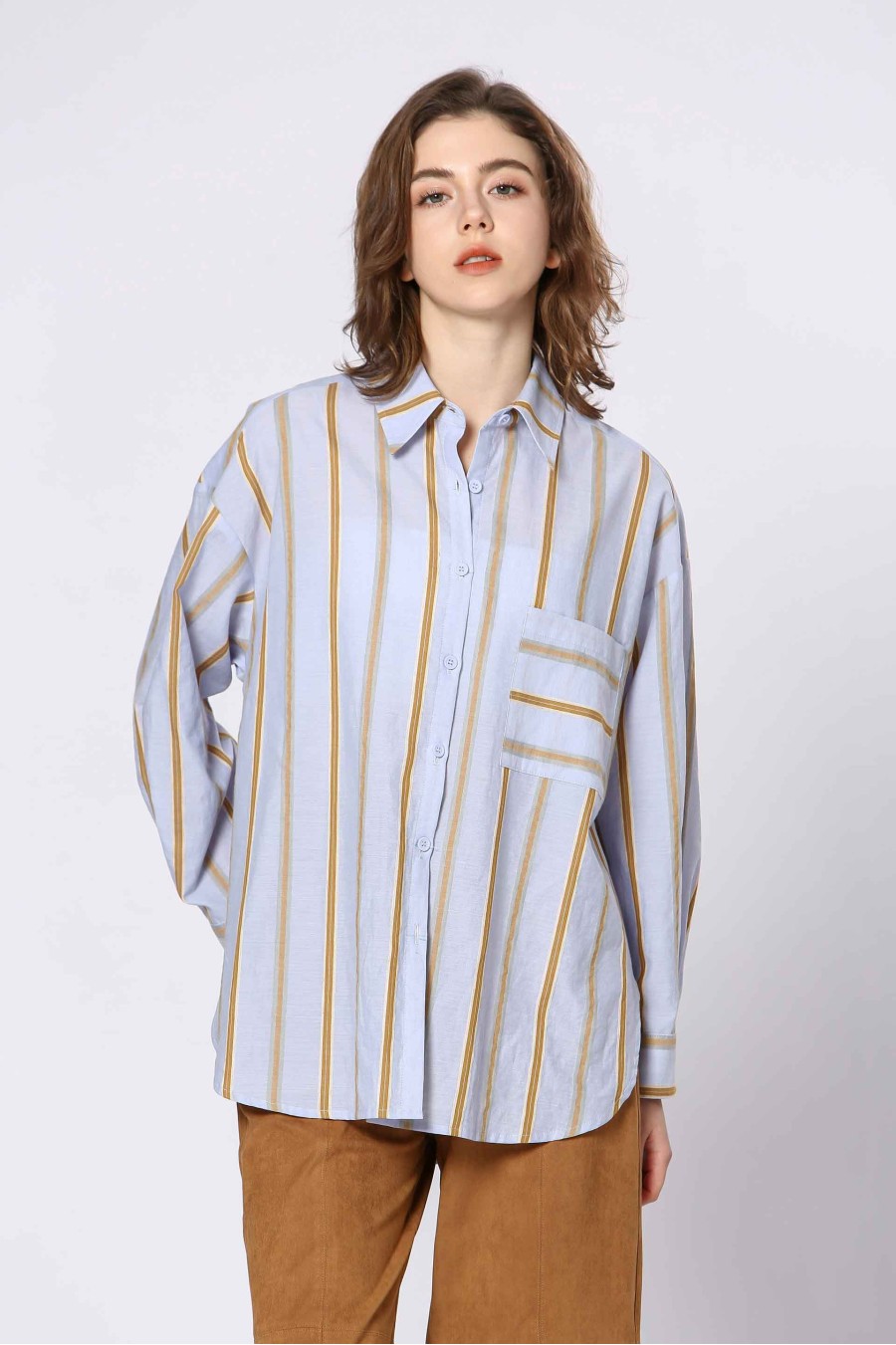 See U Soon Blue Striped...