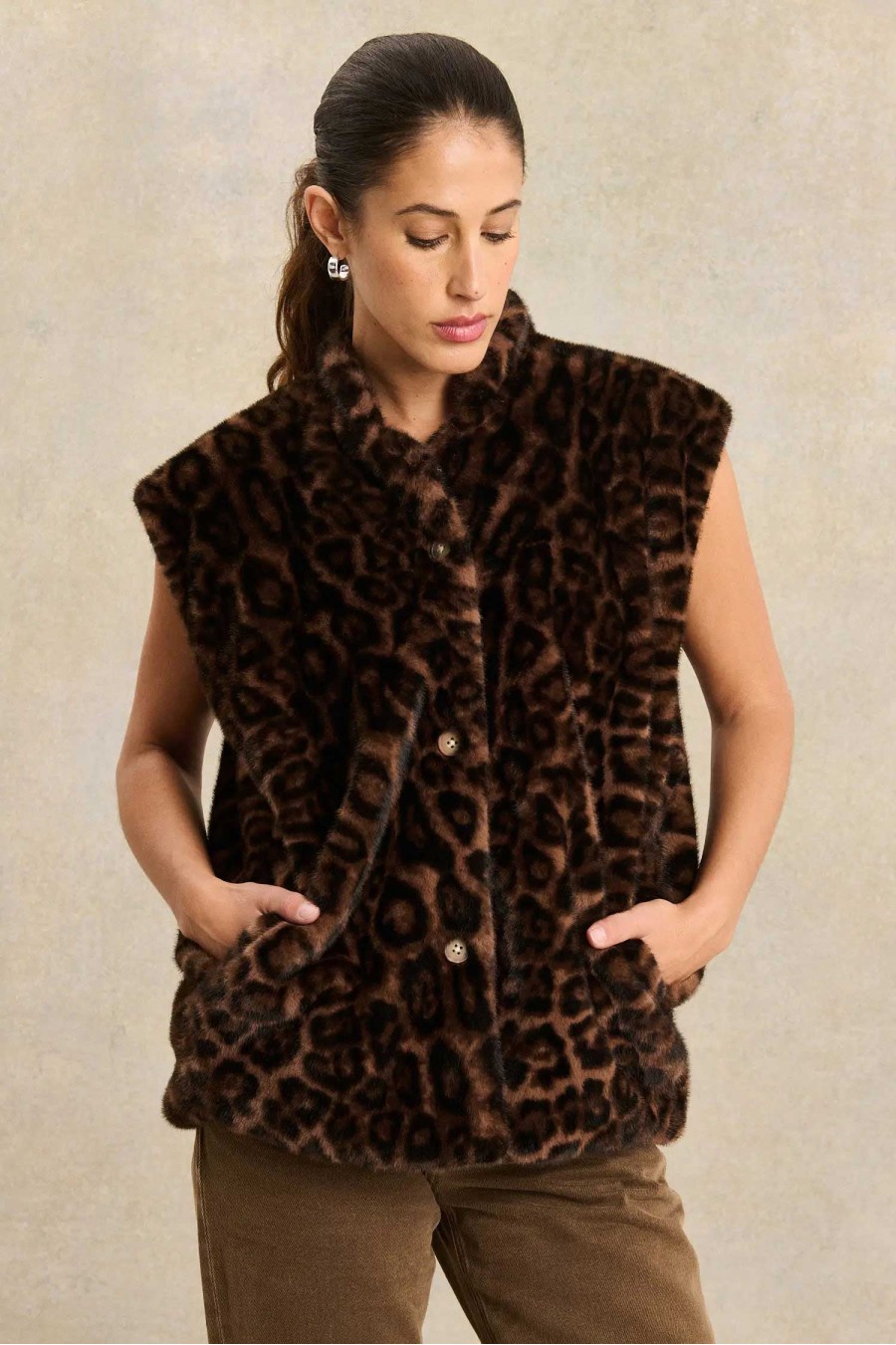 Lapdip Bianca Long Faux Fur...