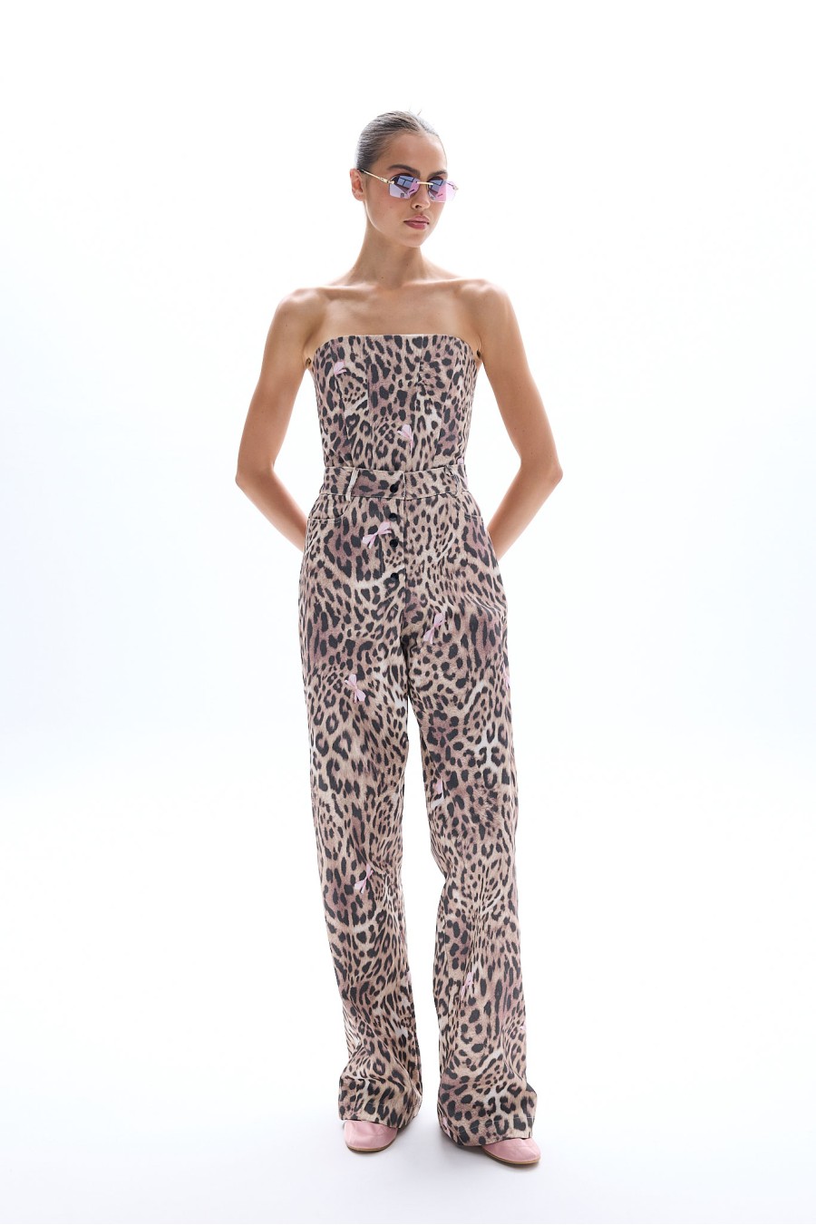 Be A Bee Couture Bow Denim...