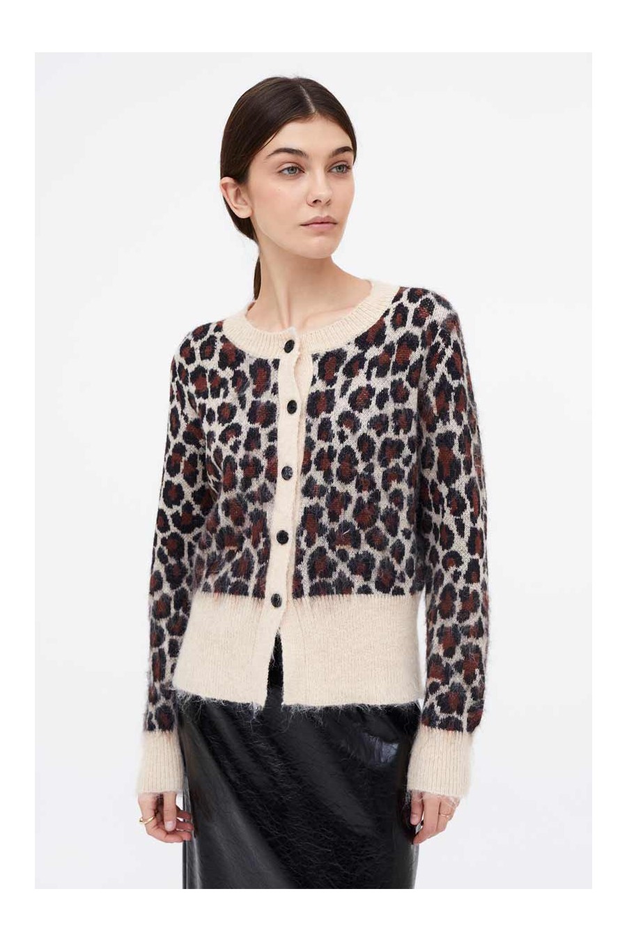 Wild Pony Animal Print Knit...