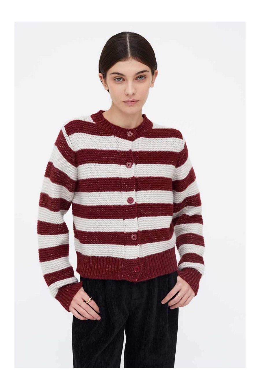 Wild Pony Striped Knit...