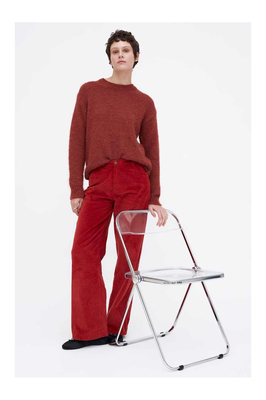 Wild Pony Red Corduroy Pants