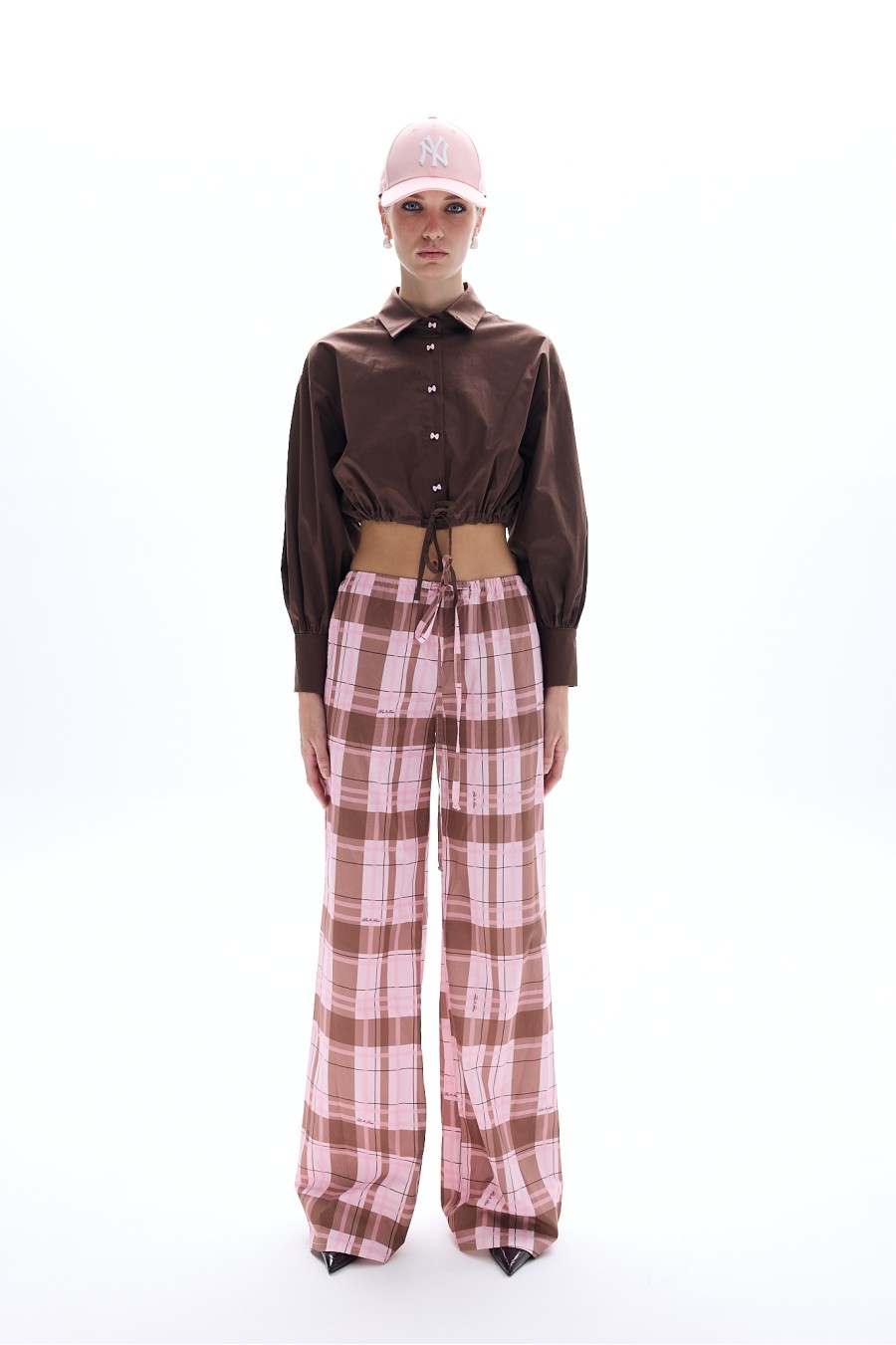 Be A Bee Couture Plaid Pink...